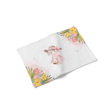2бр непромокаеми подложки за маса - EASTER BUNNY