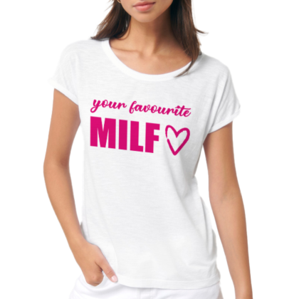 100% памучна тениска MILF