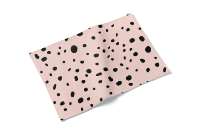 2бр непромокаеми подложки за маса - POLKA DOTS