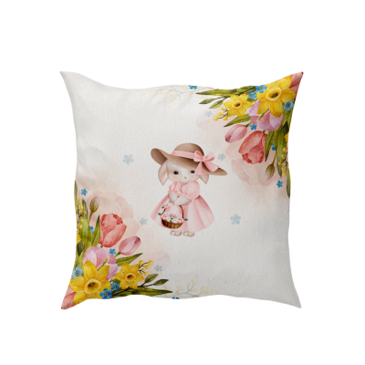 45х45см високоустойчива декоративна възглавница - EASTER BUNNY