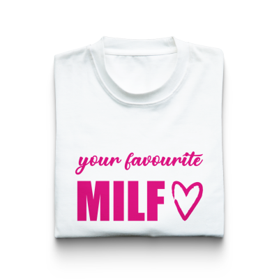 100% памучна тениска MILF